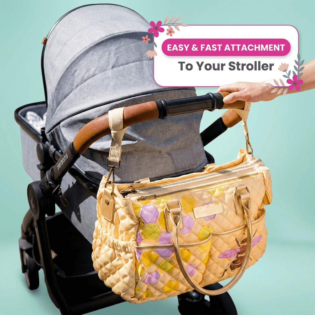 Bzz Bee 绗缝婴儿尿布包