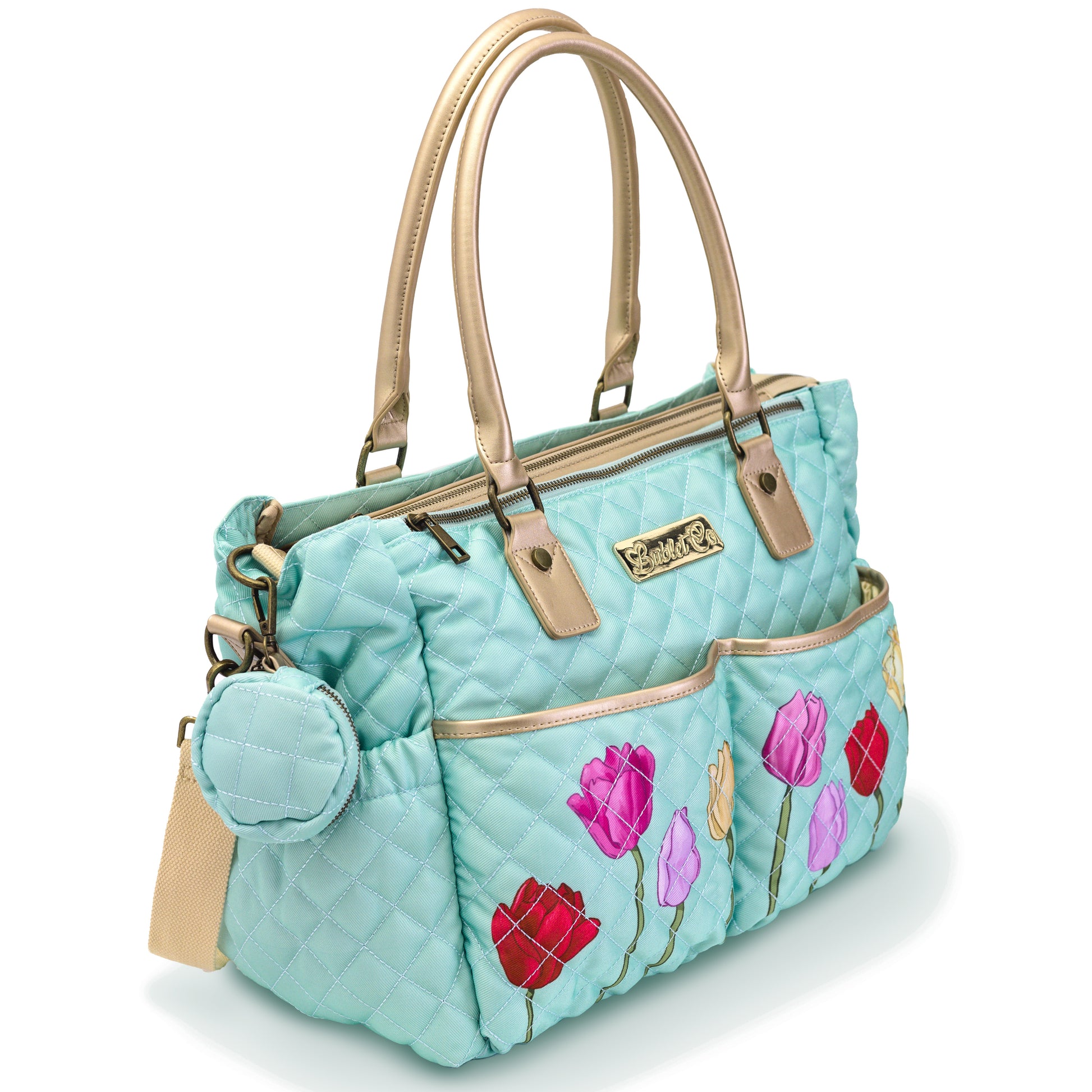Mommy Bag Print Weekend Style Diaper Bag – Blossom